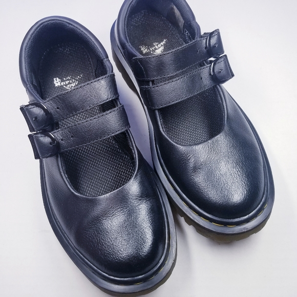 🌸 Dr.Martens | Black Mary Jane with Strap closure - Picture 4 of 11